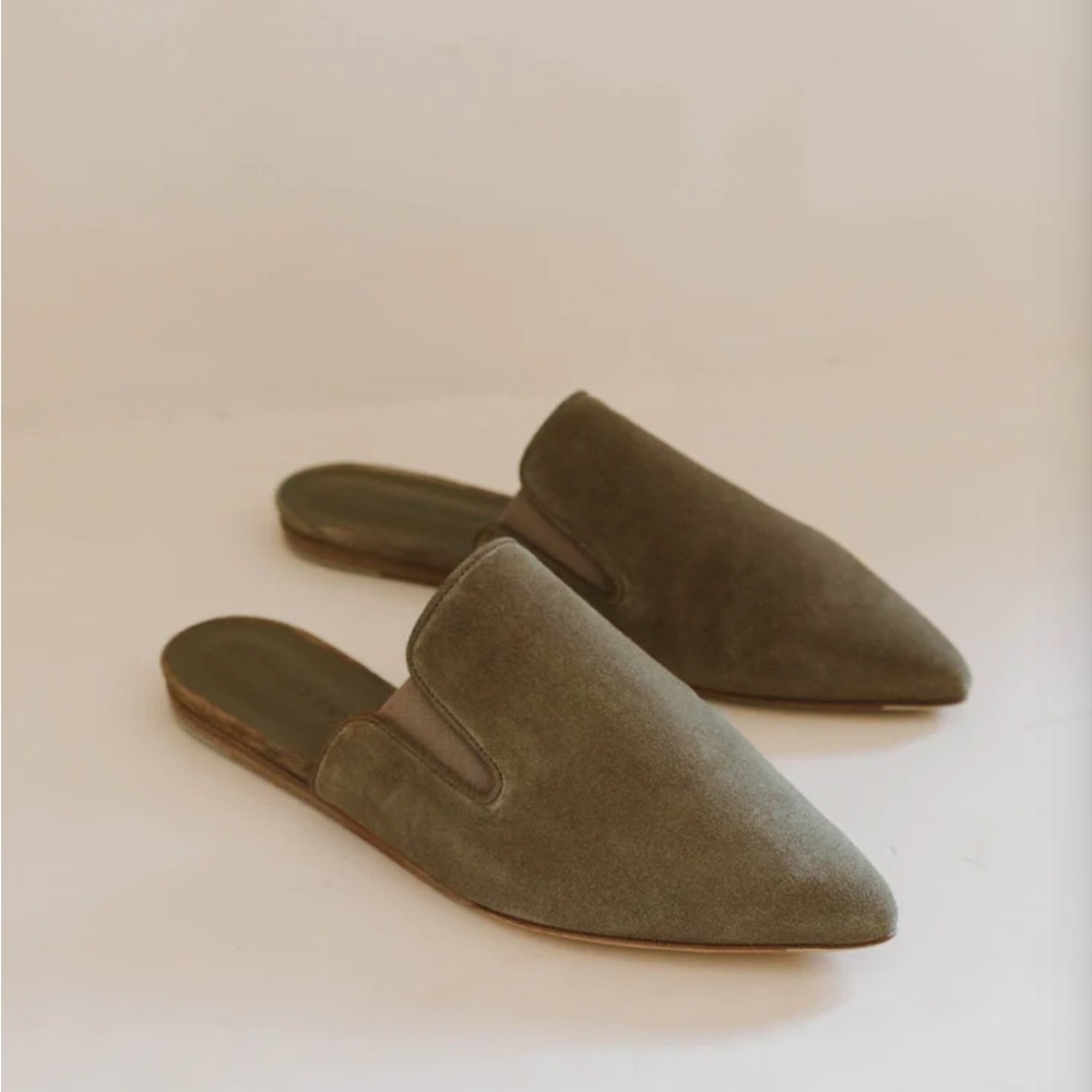 Jenni Kayne Suede mule, size 39